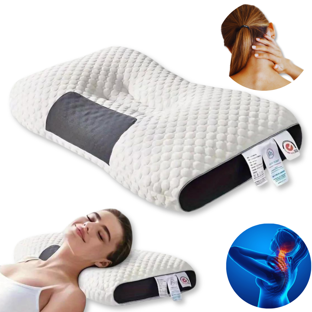 2 Almohada Cervical Ajustable Ergonomica