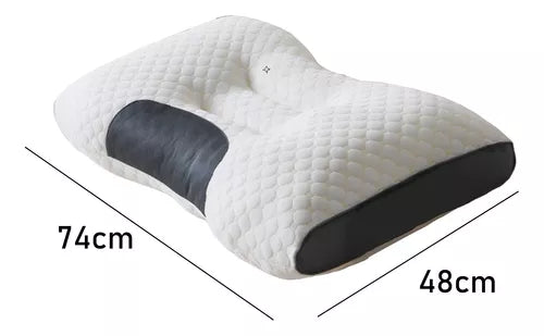 2 Almohada Cervical Ajustable Ergonomica